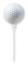 Golfpeggar 1000 st vit 83 mm bambu