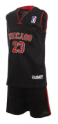 Basketset Chicago Bulls - Sport Zone - Svart/Röd - Unisex - Kortärmad - 100% polyester