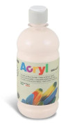 Mjuk plaströr Fin akrylfärg FLUO 500 ml Rosa 330