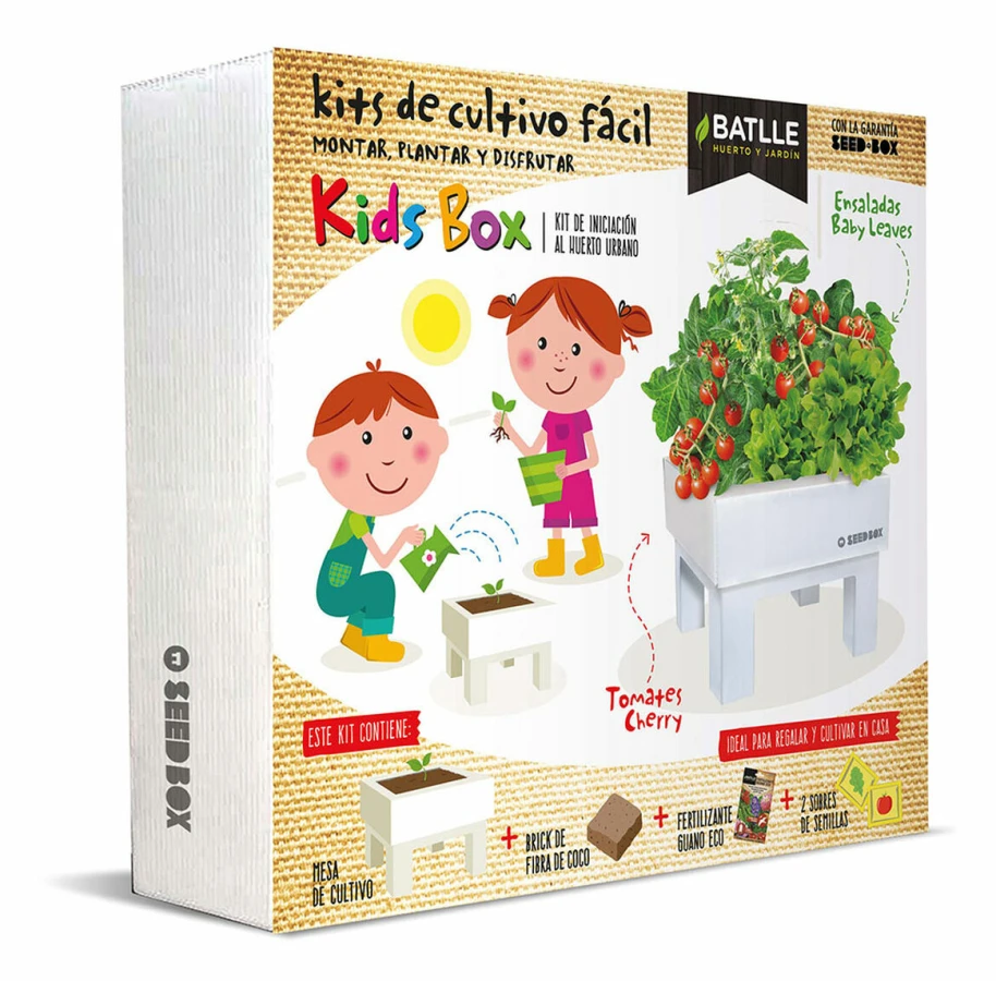 Cultivation Set Batlle Seed Box Kids 5 Pieces