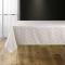 Duk rektangulär 145 x 240 cm polyester tryckt zipo Natur