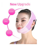 Återanvändbar V Line Mask Facial Slimming Strap Double Chin Reduc