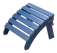 Fällbar fotpall Adirondack-VEVOR-475x480x350 mm-PEHD-Väderbeständig för Adirondack-stol-Blå