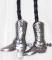 Bolotie SILVER HAT AND BOOTS