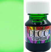 DECO' målat glas kallfärg Renesans 150 LJUSGRÖN 30ml