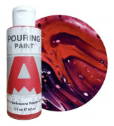 Akrylfärg för hällning AUREUO hällning B10 PEARL LILA GULD 120ml