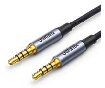 Ugreen Jack 3,5 mm - Jack 3,5 mm kabel 2m svart (UGR1187BLK)