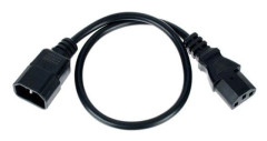 RockBoard Power Ace IEC-kontakt, hane till hona, 35 cm