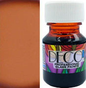 DECO' glasfärg, kallmålat glasdekor, Renesans 141 BRUN 30ml