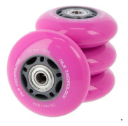 Nils Extreme PU 72x24 82A (4szt.) RÓŻOWE + ABEC-7 (8szt.) NILS EXTREME