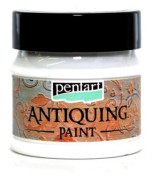 Pentart vintage antik effektfärg för decoupage 50ml VIT