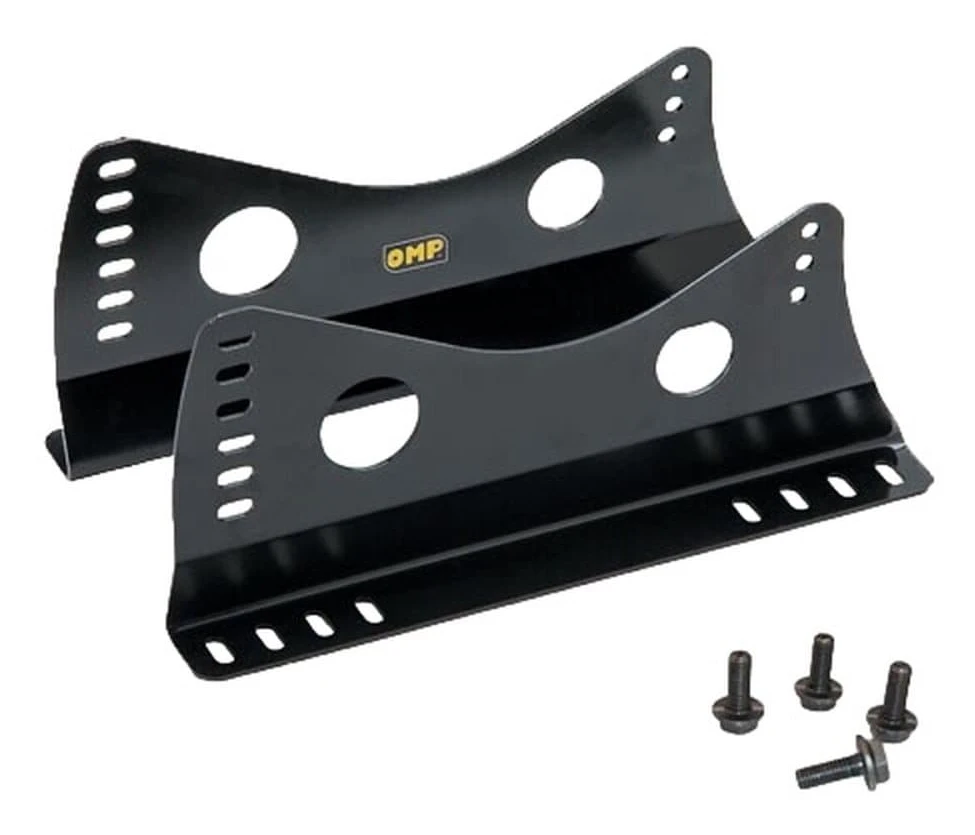 Stöd OMP HC731E Stål 2 Delar 38 cm Svart Oldalsó Sätesbas