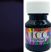 DECO' målat glas kall mörk Renaissance 190 SVART 30ml