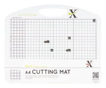 Kutter - skärplatta - Xcut blad - XC268431 - A4 självläkande Duo skärmatta - Svart - Vit
