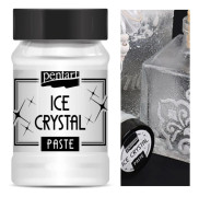 Transparent pasta Iskristall PENTART kristaller dekoration 100ml