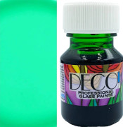 DECO' målat glas kall ockra färg Renesans 151 PROPER GREEN 30ml