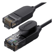 Ugreen Ugreen Ethernet nätverkskabel patchkabel RJ45 Cat 6A UTP 1000Mbps 5 m svart (70654)