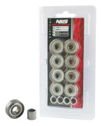 Nils Extreme ABEC-5 kolfiberlager, 8 st (16-31-007)