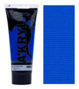 AKRYLFÄRG A'KRYL mörkblå Renesans 200ml 21 ULTRAMARIN