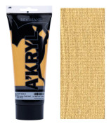 AKRYLFÄRG A'KRYL konstnärlig metallisk Renesans 200ml 30 LJUSGULD