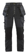 BLÅKLÄDER Hantverksbyxa denim stretch X1900, marinblå stl. C48