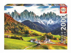 Pussel Educa Autumn in the Dolomites 2000 Delar