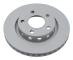 Bromsskiva Ventilerad, Bakaxel Febi bilstein 23306 - audi a8 d2 - OE 4D0 615 601 B
