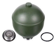 Tryckackumulator, pneumatisk upphängning, Framaxel, Tvåsidig Febi - citroën bx, bx break - OE 95 564 253, 95 564 255