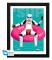 ORIGINAL STORMTROOPER - Inramat tryck Pool Boy (30x40) x2