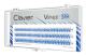 CLAVIER_Vshape eyelash tufts Blue