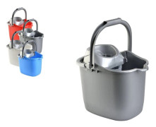 Mopp hink+Wringer Square 15 liter