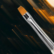 NAILSOFTHENIGHT Nail Art Brush - fyrkantig borste