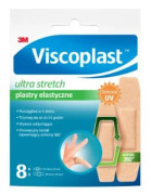 Viscoplast Förlängbar Ultra Stretch Plåster, 8-pack