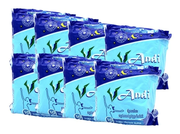 Andi Night sanitetsbindor 10 st