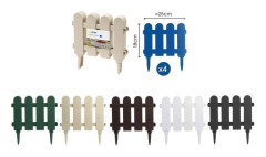 Staket Plast Kan Genomborras H18cm*26cm 4 Styck