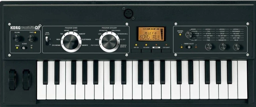 Korg microKORG XL+ synthesizer, vocoder