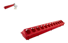 Kycklingmatartråg plast 50cm 122092