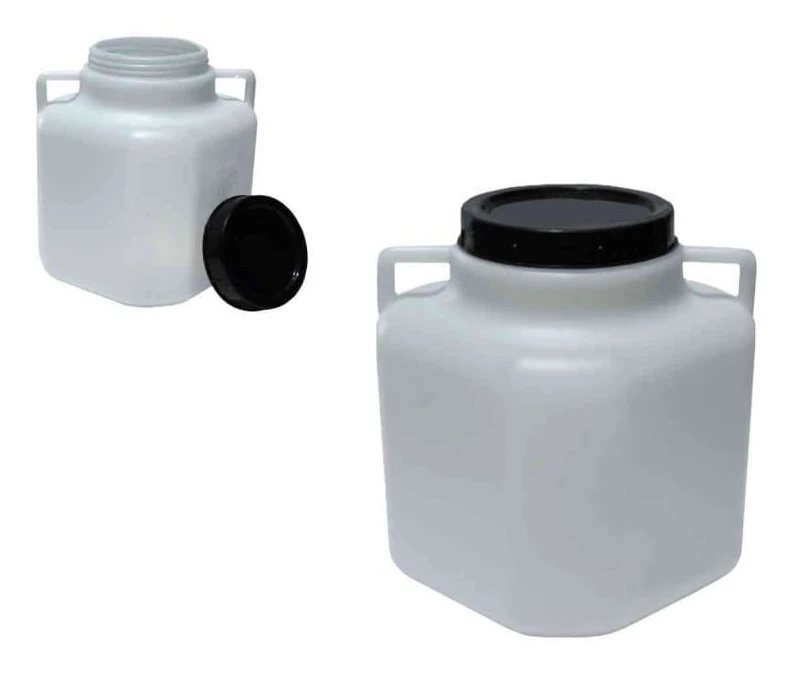 Vattenflaska kvadrat 5 liter (15/#)