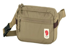 Fjällräven Brun bältesväska för kvinnor och män High Coast Hip Pack Clay 262072