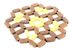 Bambu bordstablett 17*17 eng-380