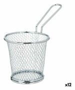 Korg för servering av apertiffer Kinvara Silvrig Silver Metall 15 x 12 x 8 cm 15,5 x 12 x 8 cm (12 antal)