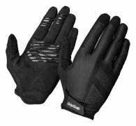 RIDE Lite Padded Full Finger Gloves Black (8)