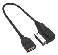 Sommarrea USB-ljudkabel med USB-adapter för Audi AMI MMI 2G 3G 3G+ - Perfet