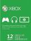 Xbox Live Gold-kort 12 månader - Microsoft - Xbox 360 - Onlineåtkomst - Import - Gold-utgåvan