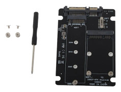 M.2 NGFF till SATA SSD Adapterkort 6Gbps Hög Hastighet MSATA Uppgradering Lagring för Stationära Datorer