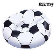 Bestway Uppblåsbar säckstol fotboll
