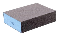 PFERD 44697654 HEST vattentät slipsvamp 98x120x13 mm A100, dubbelsidig för universell användning 5 st