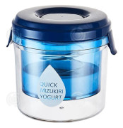 INN Yoghurtsil med lock Bärbar återanvändbar grekisk yoghurtsil Vassleavskiljare för grekisk yoghurtjuicete