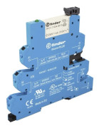 Finder 39.61.0.012.0060 Koblingsrelæ 12 V/DC, 12 V/AC 6 A 1 x skiftekontakt Tray 1 stk