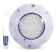 INN Simbassänglampa LED Simbassänglampa 45w 12v 6500k IP68 Vattentät Färgglad Fjärrkontroll Undervattensljus Landskapsbelysning Ljus